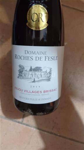 Valle della Loira Anjou Villages Brissac Domaine Roches De Fesle 2019