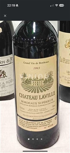 Bordeaux Bordeaux Supérieur Château Laville 1993