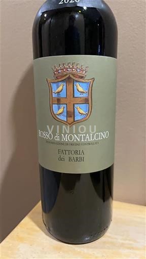 Toskana Rosso di Montalcino Fattoria Dei Barbi 2020