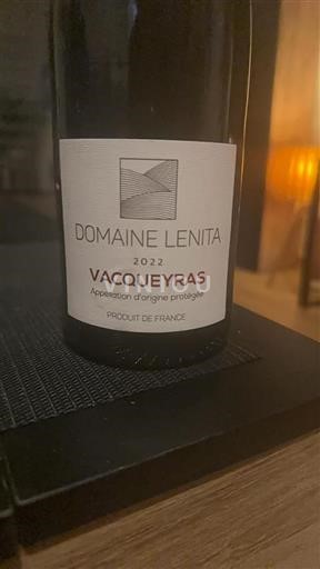 Údolí Rhôny Vacqueyras Domaine Lenita 2022