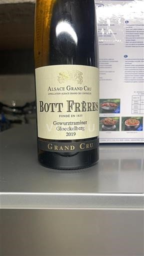 Alsace Alsace Grand Cru Grand Cru Bott Frères Gloeckelberg 2019