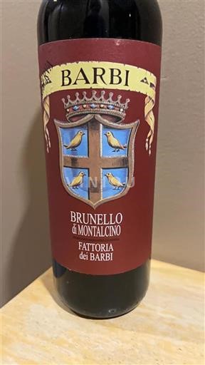 Toscana Brunello di Montalcino Fattoria Dei Barbi 2013
