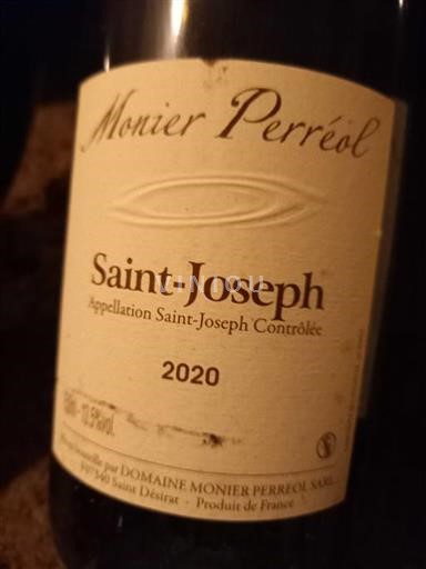 Vallée du Rhône Saint-Joseph Domaine Monier Perréol 2020