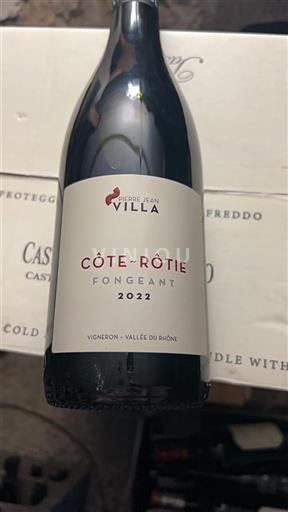 Rhône-dalen Côte-rôtie Domaine Pierrejean Villa Fongeant 2022