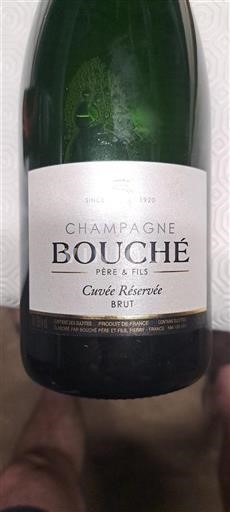 Champagne Bouché Père & Fils Réservée Non Millésimé