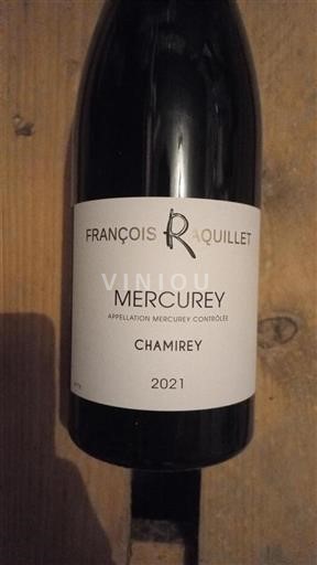 Bourgogne Mercurey François Raquillet Chamirey 2021