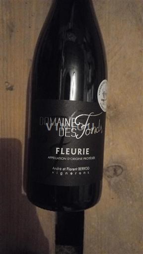 Beaujolais Fleurie Domaine Des Fonds 2020