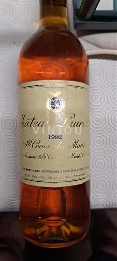 Bordeaux Sainte-Croix-Du-Mont Château Laurette 1992