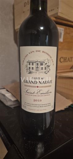 Bordeaux Saint-Émilion Château Grand Nauve 2013