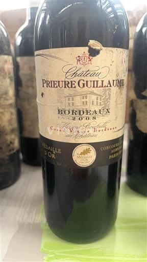 Bordeaux Château Prieuré Guillaume 2008