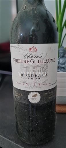 Bordeaux Château Prieuré Guillaume 2008