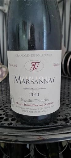 Bourgondië Marsannay Grand Cru Nicolas Theuriet 2011