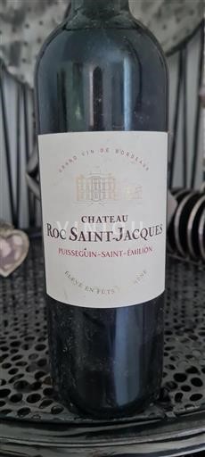 Bordeaux Puisseguin-saint-émilion Château Roc Saint-jacques Senza annata