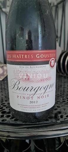 Bourgogne Les Maîtres Goustiers 2012