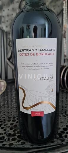 Bordeaux Côtes-de-Bordeaux Bertrand Ravache Coteau 2018