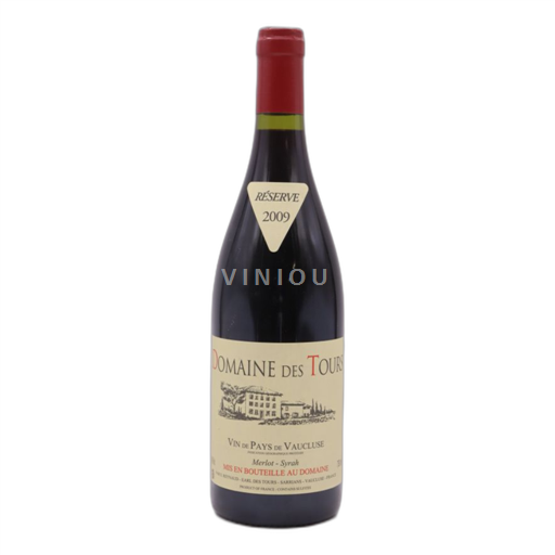 Valle del Rodano Costières di Nîmes Domaine Igp Pays Du Vaucluse (vin De Pays Du Vaucluse) Des Tours Merlotsyrah Emmanuel Reynaud 2009