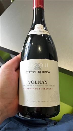 Bourgondië Volnay Nuiton-Beaunoy 2019