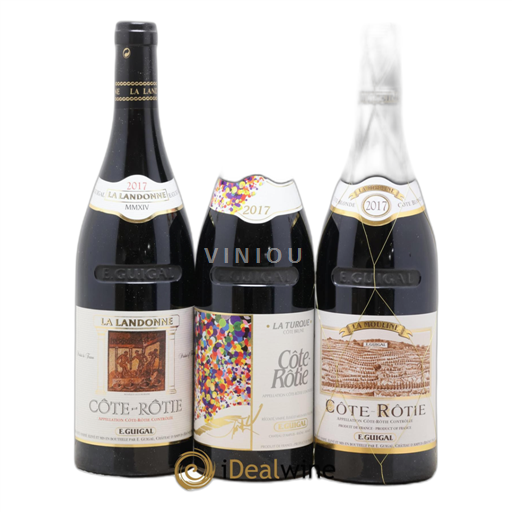 Vallée du Rhône Côte-rôtie Guigal Trilogie La Turque - La Landonne - La Mouline 2017