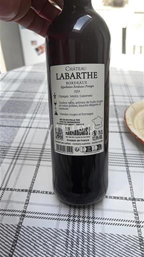 Bordeaux Château Labarthe 2024