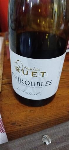 Beaujolais Chiroubles Domaine Ruet La Fontenelle Niet-geïntegreerd