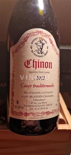 Loiretal Chinon Earl Blandin Christophe traditionnelle 2022