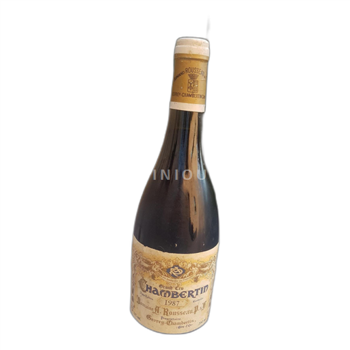 Burgundsko Chambertin Grand Cru Domaine Armand Rousseau Père & Fils 1987