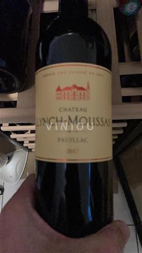 Bordeaux Pauillac Grand Cru Château Lynch Moussas 2017