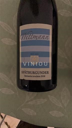 Rheinhessen Wittmann Spätburgunder 2016