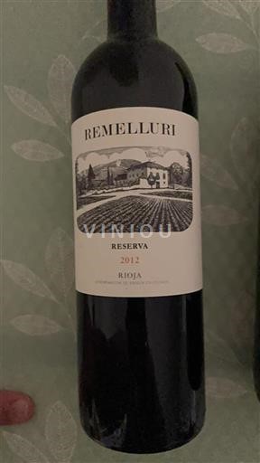La Rioja Rioja Remelluri Reserva 2012
