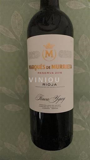 La Rioja Rioja Marqués De Murrieta Reserva 2016