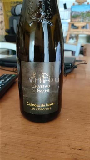 Údolí Loiry Coteaux-du-Layon Château Fresne Les Onillonnes 2018
