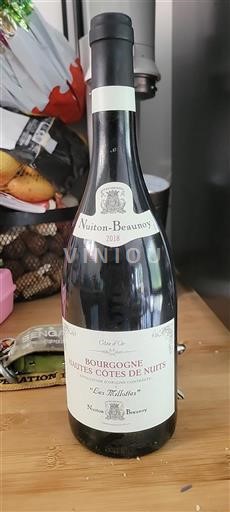 Burgundy Hautes Côtes de Nuits Nuitonbeaunoy Les Millottes 2018