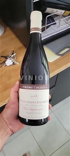 Bourgogne Nuits-saint-georges Domaine Jérôme Chezeaux Les Charbonnières Vielles Vignes 2018