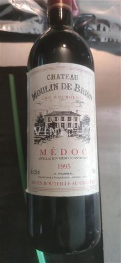 Bordeaux Médoc Cru Bourgeois Château Moulin De Brion Cru Bourgeois 1995