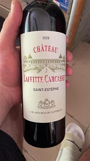 Bordeaux Saint-Estèphe Cru Bourgeois Supérieur Château Laffitte Carcasset 2020