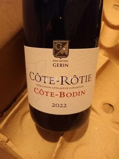 Rhônedalen Côte-rôtie Jeanmichel Gerin Côte-Bodin 2022
