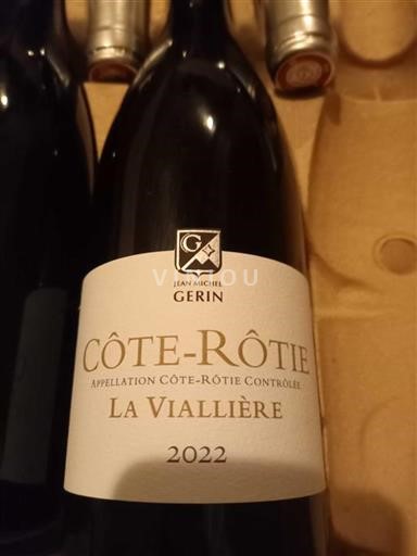Rhône-dalen Côte-rôtie Jeanmichel Gerin La Viallière 2022