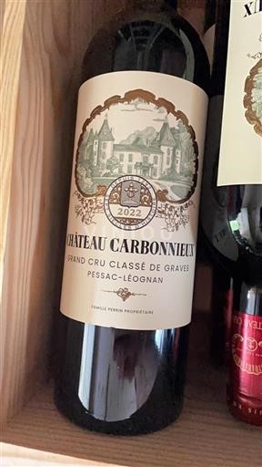 Bordeaux Pessac-Léognan Grand Cru Château Carbonnieux 2022