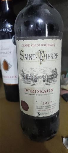 Bordeaux Château Saint Pierre 2012