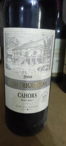 Jihozápad Cahors Clos Triguedina 2008