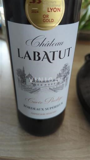 Bordeaux Bordeaux Supérieur Château Labatut Prestige 2024