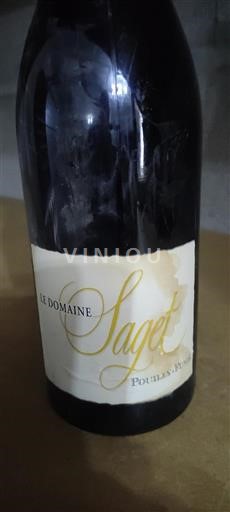 Dolina Loare Pouilly-fumé Domaine Le Saget 2013