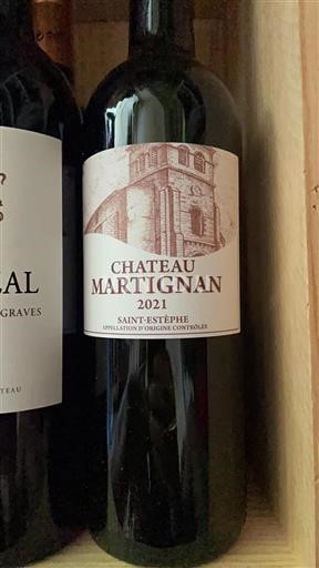Bordeaux Saint-Estèphe Château Martignan 2021