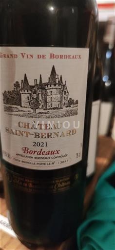 Bordeaux Château Saintbernard 2021