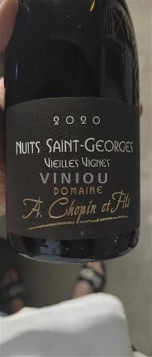 Burgundy Nuits-Saint-Georges Domaine A. Chopin Et Fils Vieilles Vignes 2020
