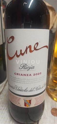 La Rioja Rioja Compañía Vinícola Del Norte De España (cvne) Crianza 2020