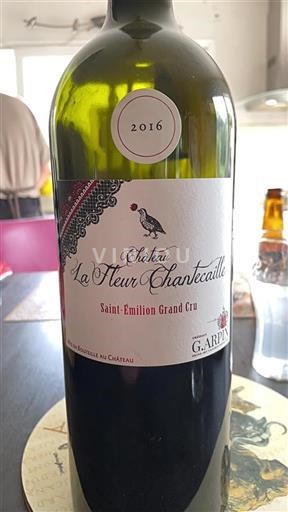 Burdeos Saint-Émilion Grand Cru Château La Fleur Chantecaille 2016