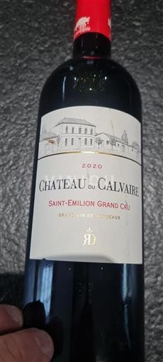 Bordeaux Saint-Émilion Grand Cru Château Calvaire 2020