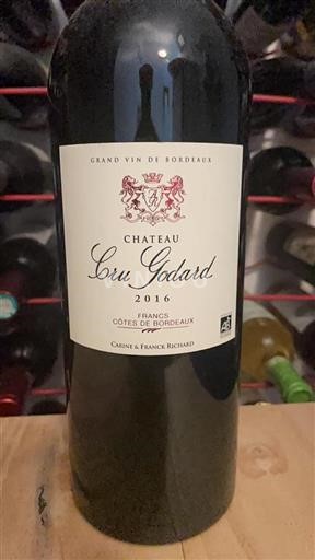 Bordeaux Francs-côtes-de-bordeaux Château Cru Godard 2016