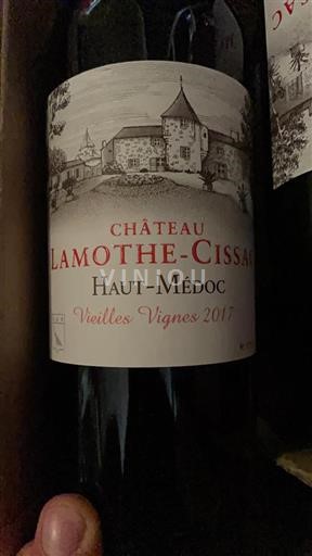 Bordeaux Haut-Médoc Château Lamothecissac Vieilles Vignes 2017